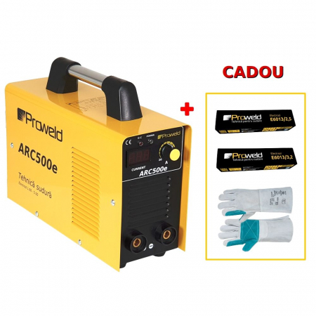 ProWELD ARC500e Invertor sudura + cadou electrozi si manusi [0]