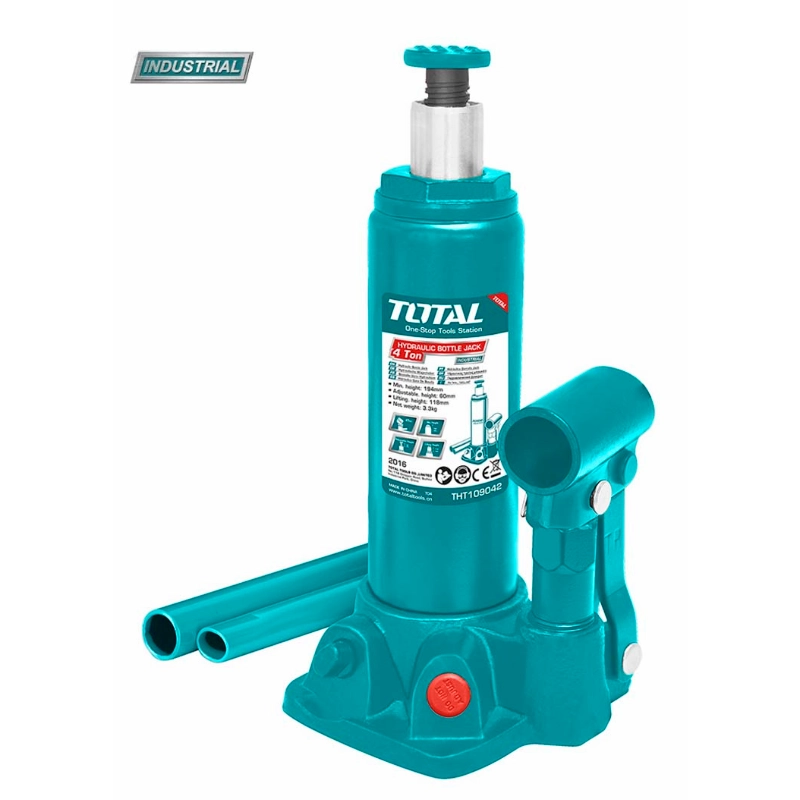 Cricuri - Cric hidraulic auto - butelie - 10T (INDUSTRIAL)