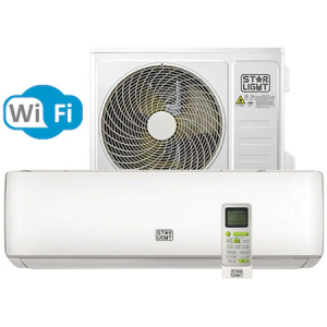 Aere conditionate - Aparat de aer conditionat Star-Light ACT-09WIFI, Control WiFi, 3D Inverter, 9000 BTU, Functie incalzire, Clasa A++, Display, Alb