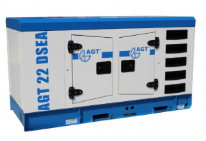 Generatoare insonorizate - Generator diesel insonorizat AGT 22 DSEA, 1500 rpm, 22 kVA, trifazat