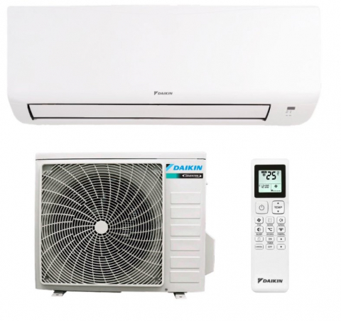 Incalzire si climatizare - Aparat aer conditionat Daikin SENSIRA BLUEVOLUTION FTXC71D+RXC71D 24000 BTU, inverter, alb