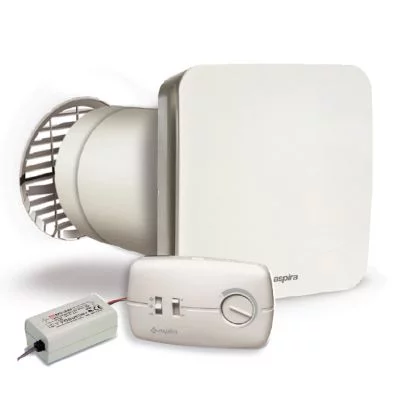 Sisteme de ventilatie - ASPIRA ECOCOMFORT 160 CU FIR VENTILATOR AERISIRE DESCENTRALIZATA SLAVE