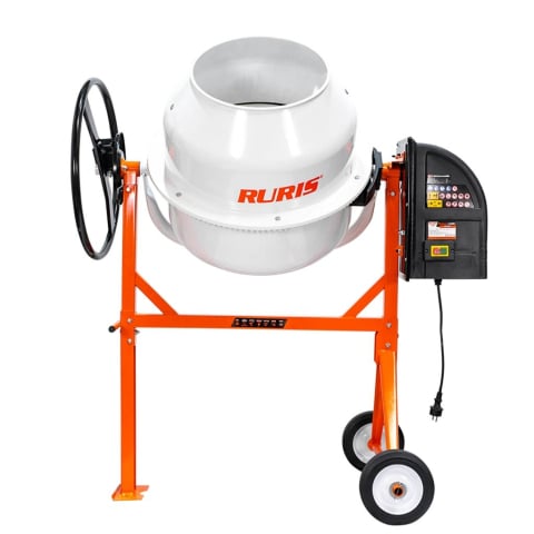 Betoniere - Betoniera 140L Ruris Betalux 1400X, cuva 140L, 750W, 26.6 rpm