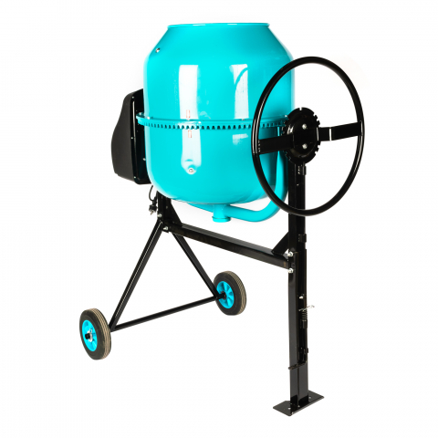 Betoniera Detoolz 200L, 1200W, cu roti si coroana de fonta [15]