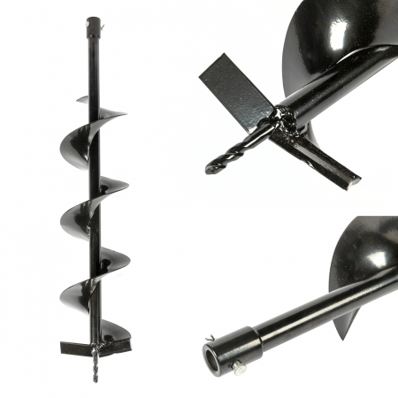 Accesorii curte si gradina - Burghiu pamant Micul Fermier 150-800 mm