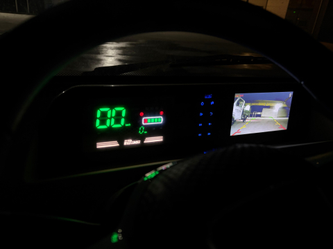 Cvadriciclu electric utilitar tip camioneta electrica PICKUP BLADE CARGO PRO 12 fara permis, 3000W, viteza 25 km/h, autonomie 100 km, Portocaliu + Negru [12]