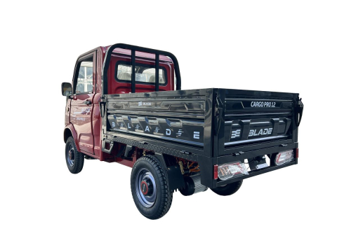 Camioneta electrica PICKUP BLADE CARGO PRO 12 fara permis, 3000W, viteza 25 km/h, autonomie 100 km, Rosu + Negru [4]