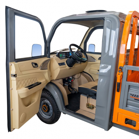Camioneta electrica RURIS Pilot 5000G GRI fara permis, 4900W, viteza 25 km/h, autonomie 130 km [6]