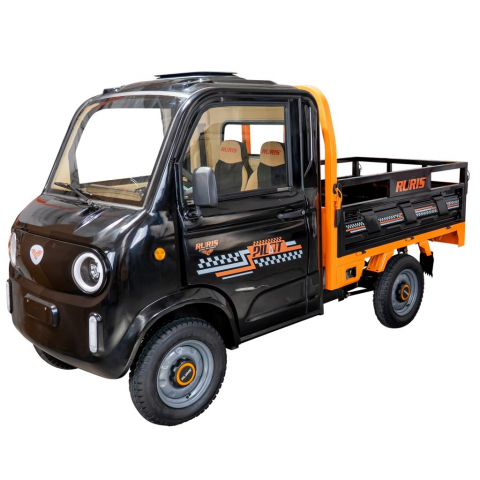 Masini electrice fara permis - Camioneta electrica RURIS Pilot 5000N NEGRU fara permis, 4900W, viteza 25 km/h, autonomie 130 km