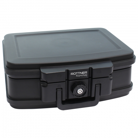 Casete bani/chei/documente - Casetă Antifoc Rottner Fire Data Box 2 Închidere pe Cheie Neagră
