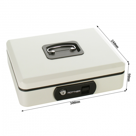 Casetă Bani Rottner Pro Box Two Alb [2]