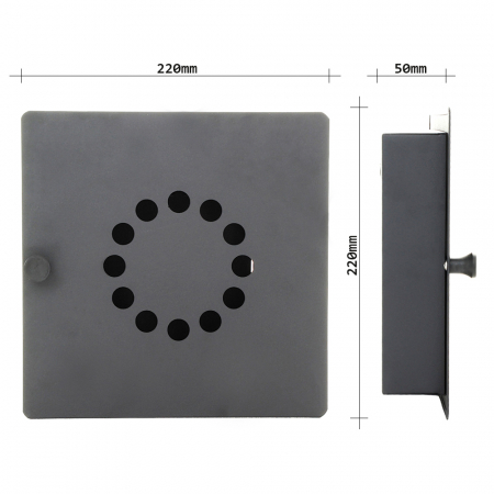 Casetă Chei Rottner Key Point 10 Închidere Magnetică Negru [3]