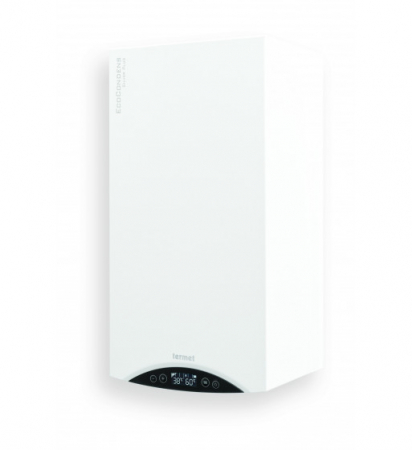 Centrale termice pe gaz - Centrala termica in condensare Termet Ecocondens 25/30 Silver Plus AT+ACM 25 kW, kit evacuare inclus