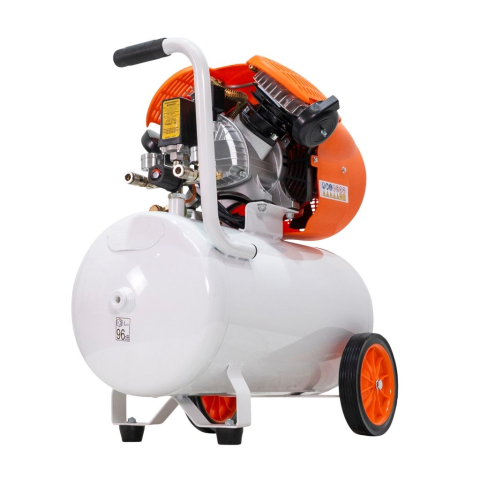 Compresor de aer RURIS Double Power 5000, 50 L, 3 CP, 2 cilindri [2]