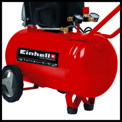Compresor Einhell TE-AC 270/50/10 V, 1800 W, cu ulei, 50 litri, 270 l/min, 10 bar, monofazat [3]