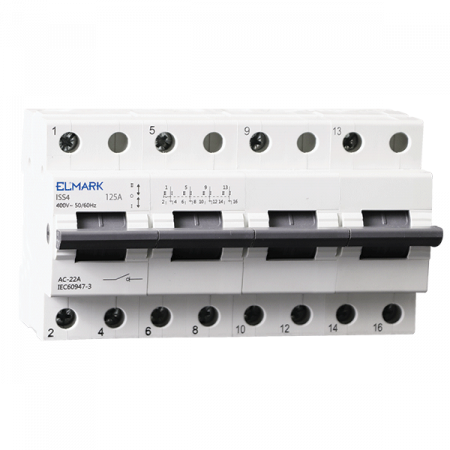 Accesorii generatoare - COMUTATOR 1-0-2 4P/125A
