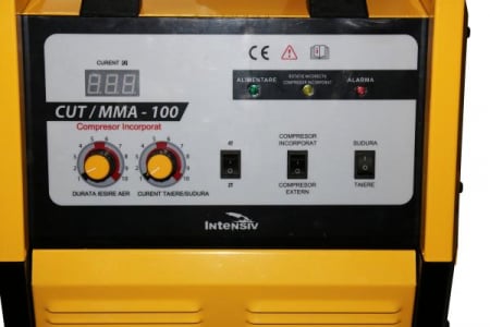 CUT 100 KOMPRESSOR - Aparat taiere cu plasma Intensiv cu compresor incorporat [3]