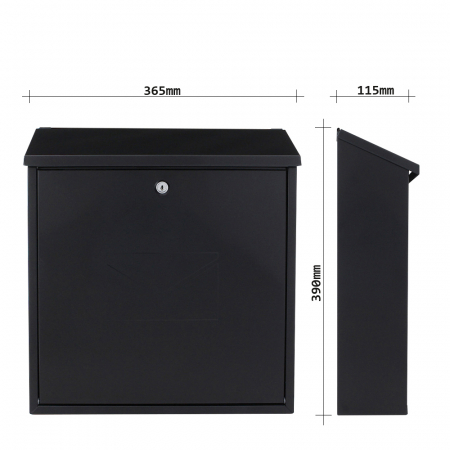 Cutie Poştală Rottner Firenze Negru [3]