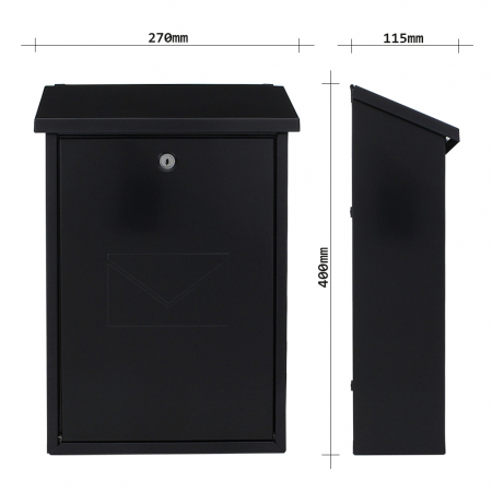 Cutie Poştală Rottner Parma Antracit [3]