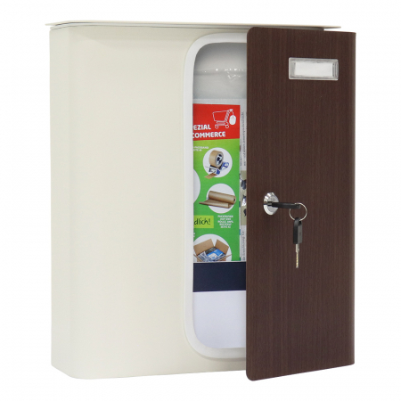 Cutie Poștală Rottner Splashy Alb Holzoptik [1]