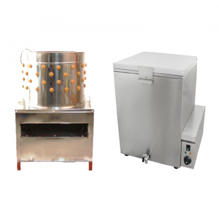 Deplumator pasari Micul Fermier WQ-60 si oparitor de pasari GF-2191 70 litri [0]