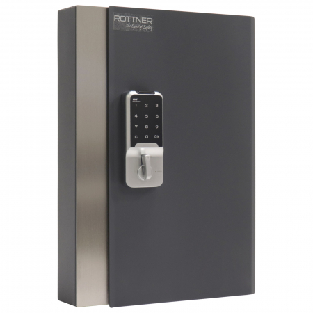 Casete bani/chei/documente - Depozitar Cheie Rottner Key Home 24 Antracit cu Încuietoare Electronică