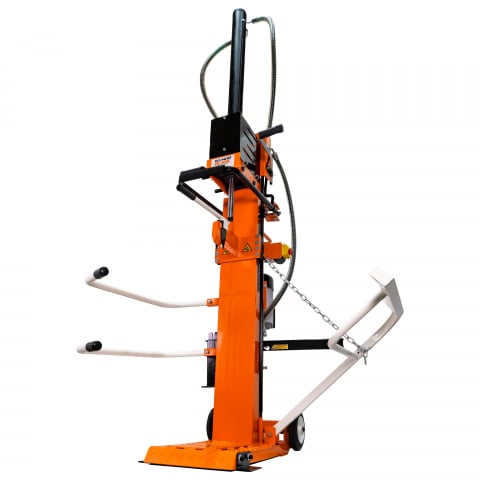 Curte, gradina, microferme - Despicător de lemne RURIS DLV1400, 14 tone, motor electric monofazat 3700 W, Dmax 400 mm