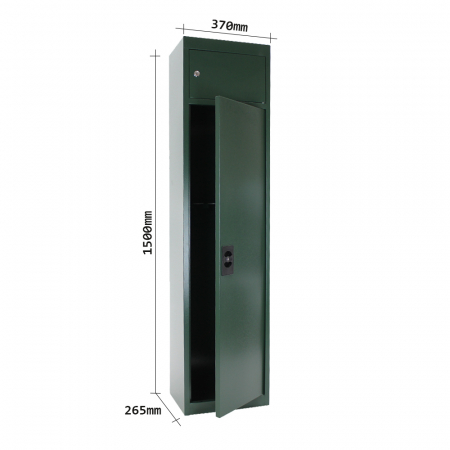 Dulap de Arme și Muniție Rottner Gun 5 Închidere Cheie Verde [3]