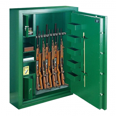 Dulapuri/seifuri pentru arme si munitie - Dulap de Arme și Muniție Rottner Sport N8 EN0 Premium Închidere cu Cifru Mecanic Verde