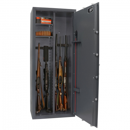 Dulap de Arme și Muniție Rottner Winchester 10 EN 0 Închidere Cheie Antracit [3]
