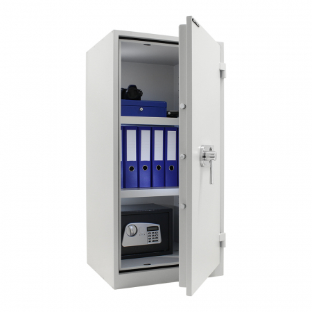 Dulap pentru Birou Antiefracţie Rottner Office 1 Premium Închidere Electronică Gri Deschis [2]