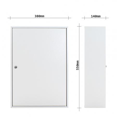 Dulap pentru Chei Rottner S 150 Închidere Cheie Gri Deschis [4]