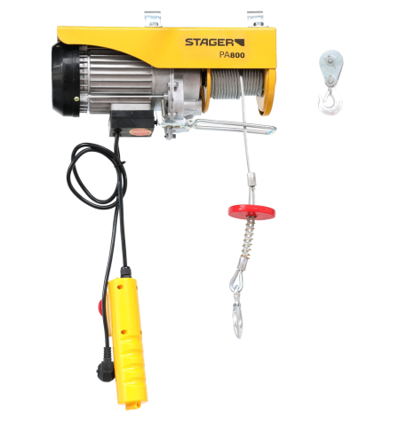 Palane si vinciuri - Stager PA800 electropalan 800kg, 1350W, monofazat