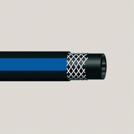 Furtun de aer din PVC cu insertie textila, 15 m lungime, diametru interior 8 mm, include cuple rapide [1]