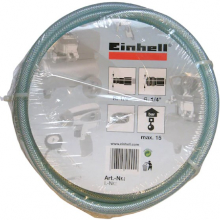 Scule electrice si unelte - Furtun presiune Einhell, 6 mm, 10 m, maxim 15 bar