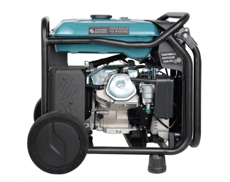 Generator curent tip inverter hibrid benzina/GPL Konner & Sohnen KS 8100iEG, 8.0 kW, digital, 16 hp, 1х16А, 1x32A, pornire electrica, consum redus, LED display, protectii automate, bobinaj cupru [6]