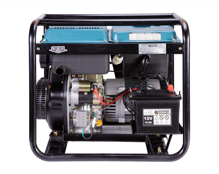Generator de curent diesel Konner & Sohnen  KS 6102HDE, 5.5kW, Euro 2, monofazat, AVR, 12CP [3]