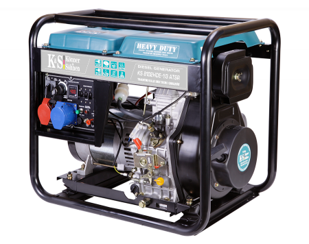 Generator de curent diesel Konner & Sohnen KS 8102HDE-1/3 ATSR, 6.5kW, Diesel Euro 2, monofazat/trifazat, VTS, AVR, 14CP [1]