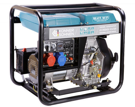 Generator de curent diesel Konner & Sohnen KS 9100HDE-1/3 ATSR, 7.5kW, Diesel Euro 5, monofazat/trifazat, 18CP [2]