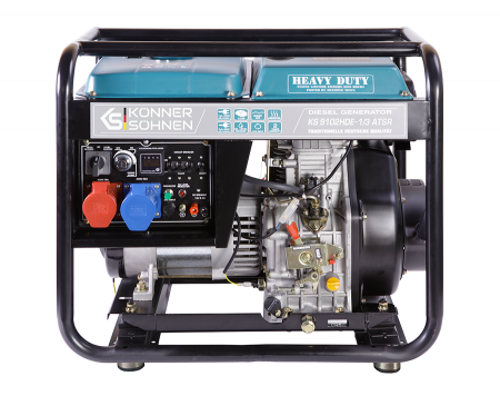 Generatoare de uz general - Generator de curent diesel Konner & Sohnen KS 9102HDE-1/3 ATSR, 7.5kW, Diesel Euro 2, monofazat/trifazat, 18CP