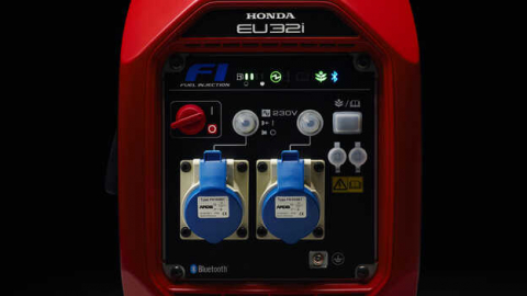Generator de curent HONDA EU32i G, 3200W, monofazat, tip Inverter, motor benzina Honda GX130 - cu aplicatie mobila si bluetooth [5]