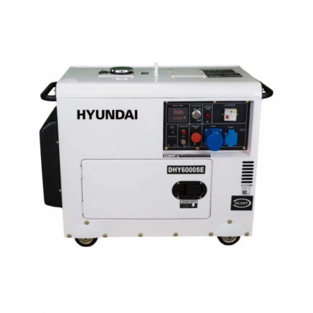 Generator de curent monofazat cu motor diesel HYUNDAI DHY6000SE [1]