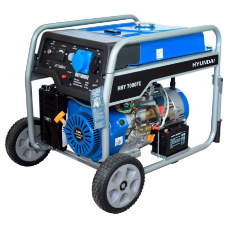 Generatoare de uz general - Generator electric benzina Hyundai HHY7000FEK 5.5 kw