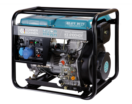 Generator de curent diesel Konner and Sohnen KS 6100HDE - 5.5 kW motor euro V [3]