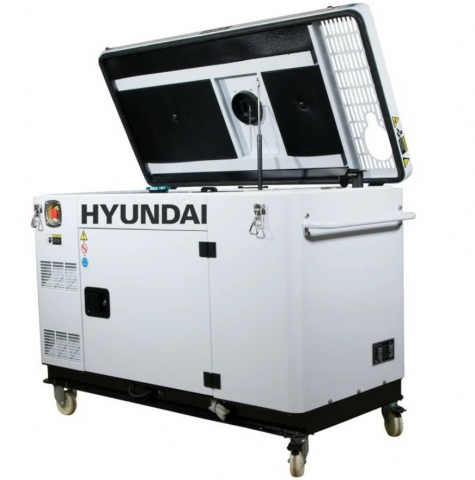 Generator de curent trifazat cu motor diesel HYUNDAI DHY12000XSE-T [3]