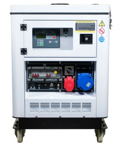 Generator de curent trifazat cu motor diesel HYUNDAI DHY12000XSE-T [2]