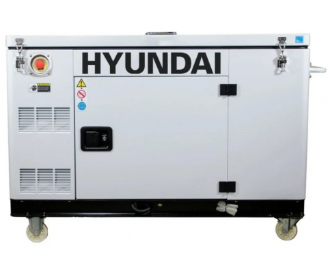 Generator de curent trifazat cu motor diesel HYUNDAI DHY12000XSE-T [1]