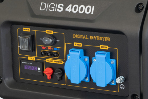 Generator digital invertor Stager DigiS 4000i G2 5160000002 4kW, monofazat, benzina, bobinaj cupru, mod eco [3]