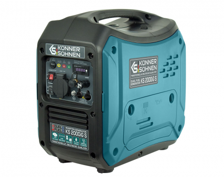 Generator digital monofazat Konner & Sohnen KS 2000iG S, 2 kW, benzina/GPL, 2.5CP, silentios [3]