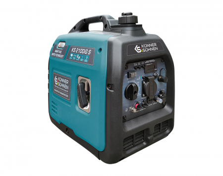 Generator digital monofazat Konner & Sohnen KS 2100iG S, 2 kW, benzina/GPL, 3.3CP, silentios [1]